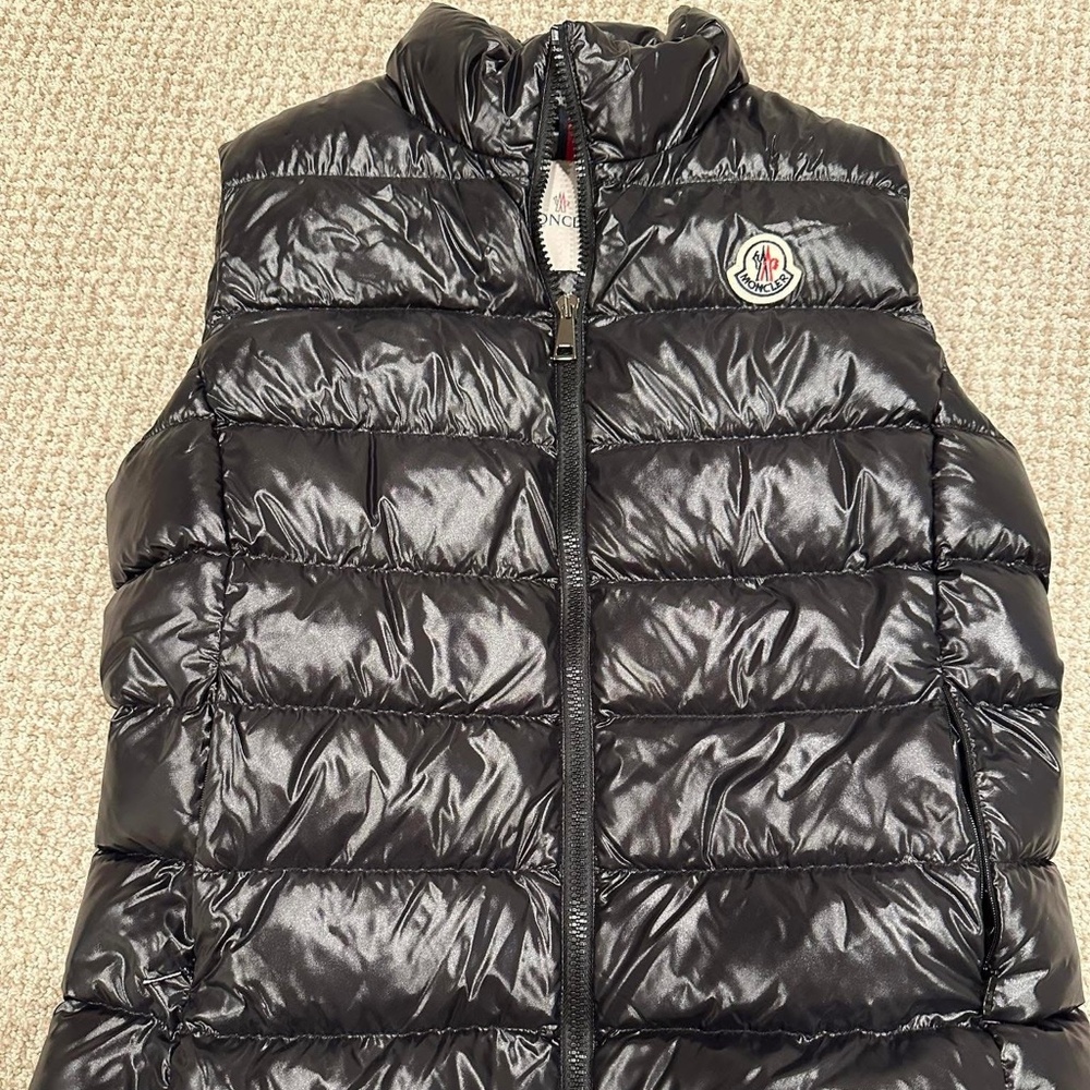 Moncler Ghany Vest--Barely Ever Worn!